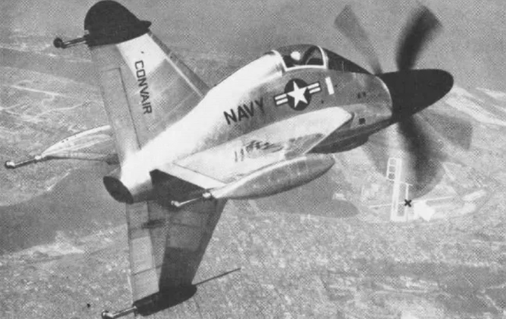 The Navy’s insane vertical take-off fighters of the 1950s