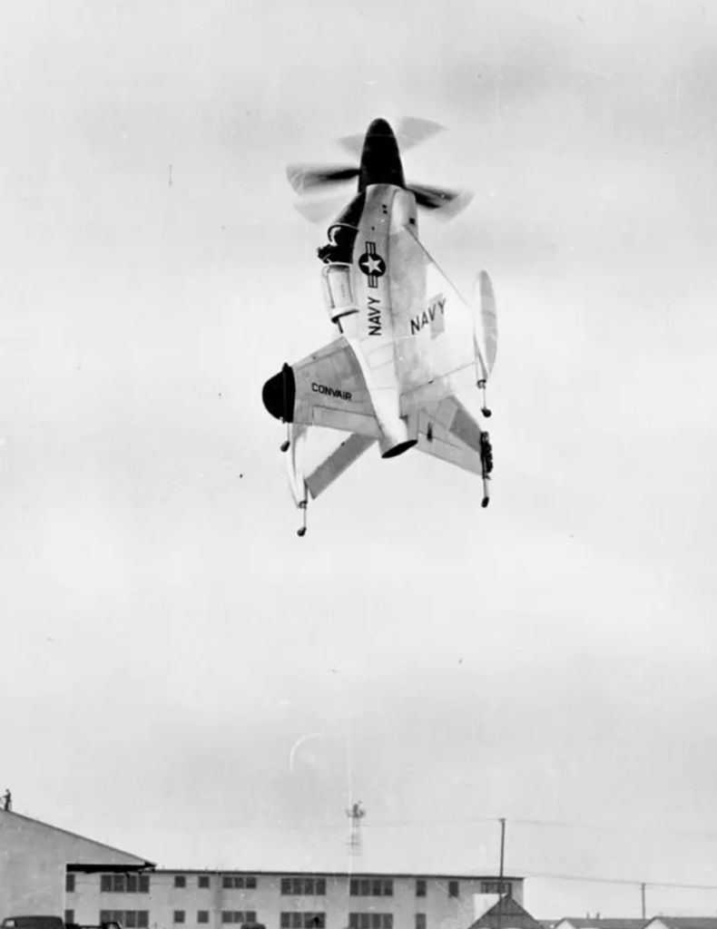 The Navy’s insane vertical take-off fighters of the 1950s