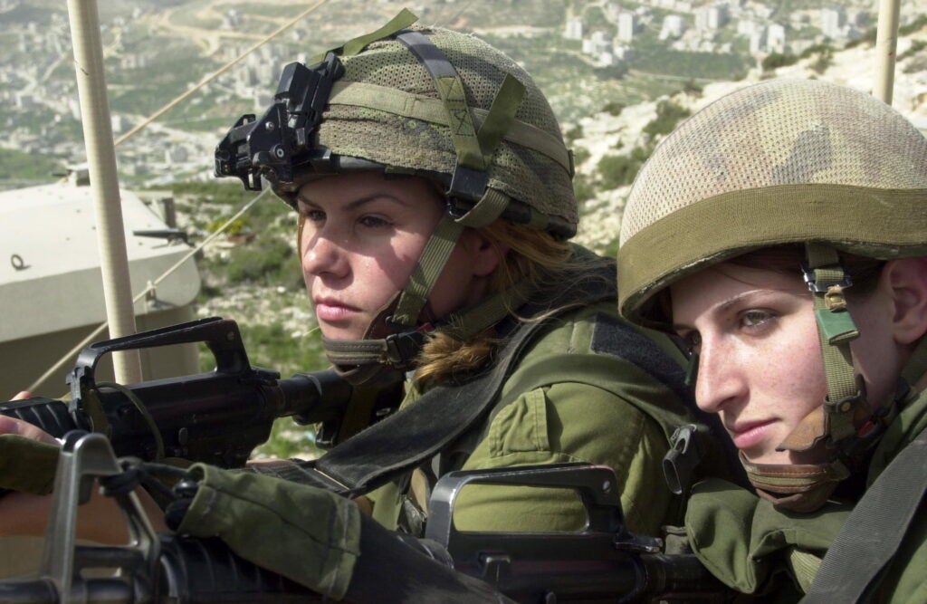 Female paratroopers