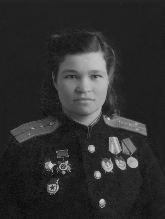 Irina Sebrova, one of the leaders of the Night Witches