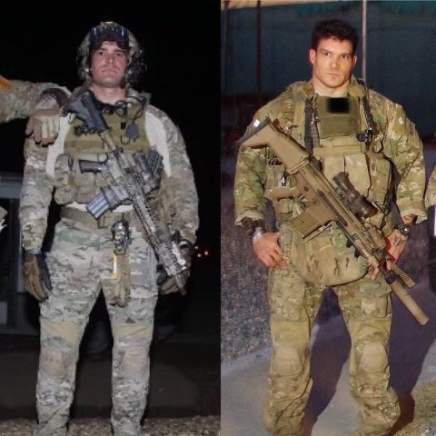 Now retired army sergeants Jason and Kevin Droddy. Photo provided by Fox Nation.
