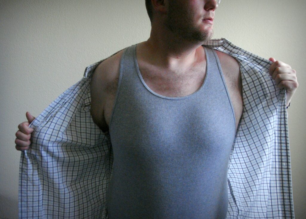 undershirts like this were invented by the military