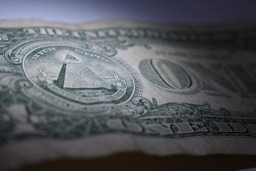 illuminati symbol on the dollar bill