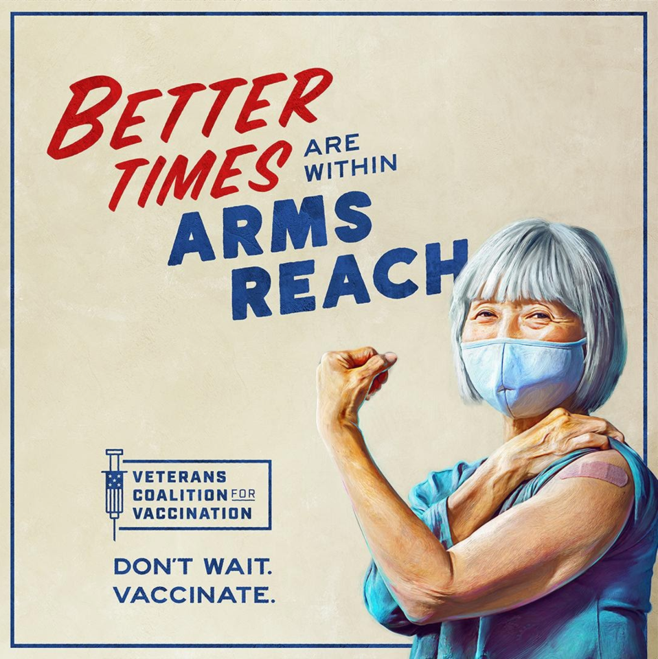 Don’t wait, vaccinate! Nationwide PSA encourages veterans to get their COVID-19 vaccine