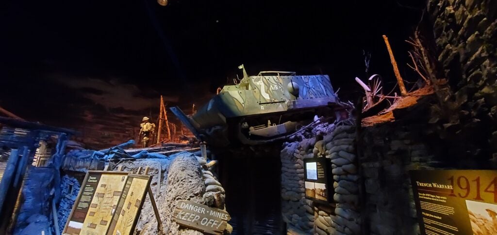 This museum lets you climb all over (most of) their tanks