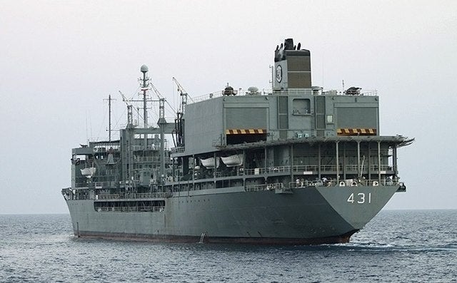 One of Iran’s largest warships caught fire and sank in the Gulf of Oman