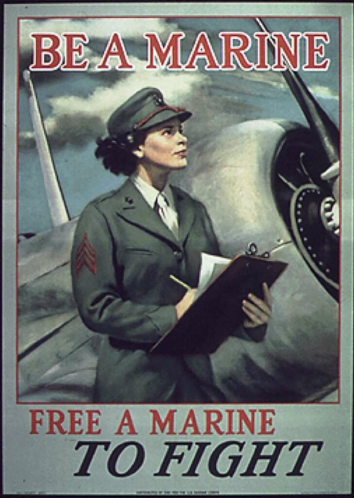 be a marine poster