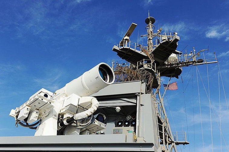 Navy destroyers will get these new anti-drone lasers