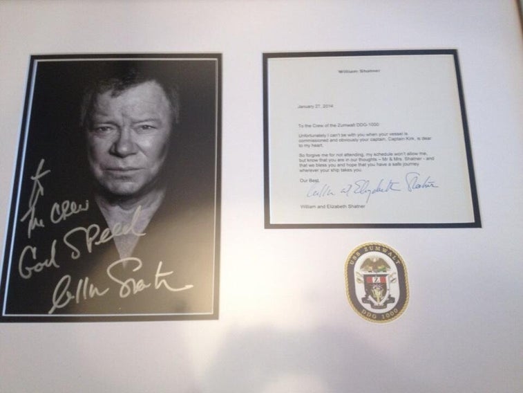 The US Navy Has A Real-Life Capt. Kirk — And William Shatner Is A Fan
