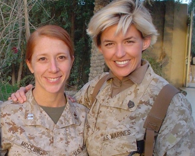 This female veteran says they’ll have to pry her uniform out of her hands