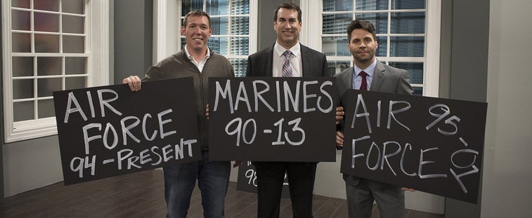 Marine vet/comedian Rob Riggle uses his star power to showcase veterans’ strengths