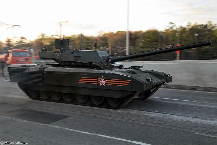 China’s largest arms maker is trolling Russia’s slick new battle tank