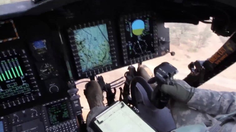 A first-hand look at how Army National Guard helicopter crews fight massive forest fires