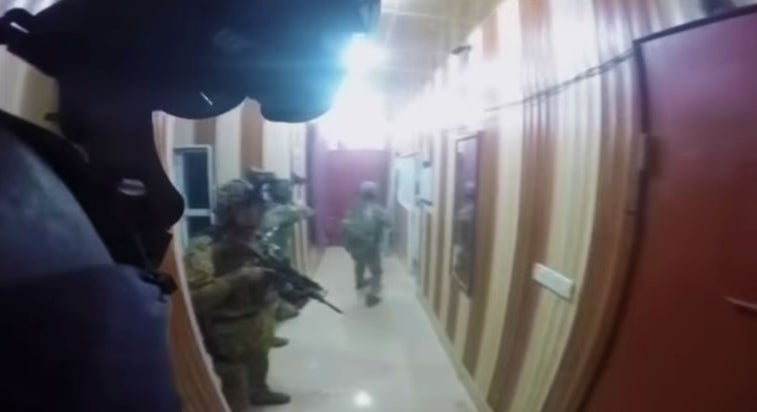 Helmet cam video shows Delta Force raid on ISIS prison complex
