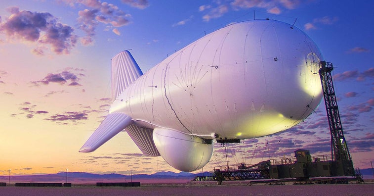 Blimp program halted after that one broke loose and terrorized Pennsylvania