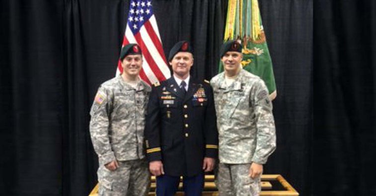 Three Army chaplains just certified as Green Berets