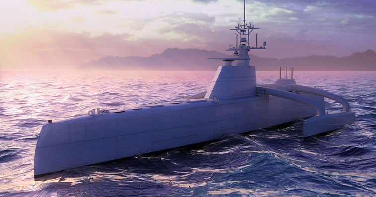 The Navy’s new drone warship may change naval combat