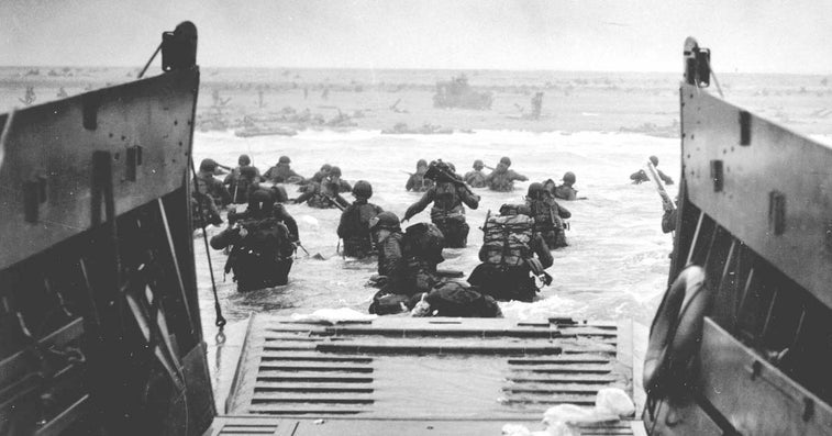 74 years later, SEALs storm Normandy beaches for charity