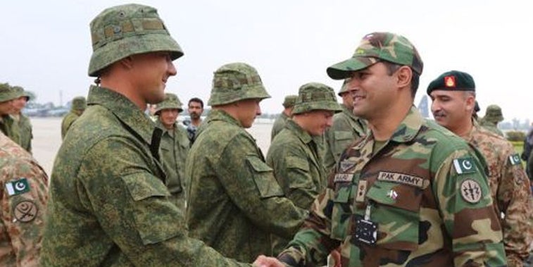 Russia, Pakistan join together in first-time anti-terrorism exercises