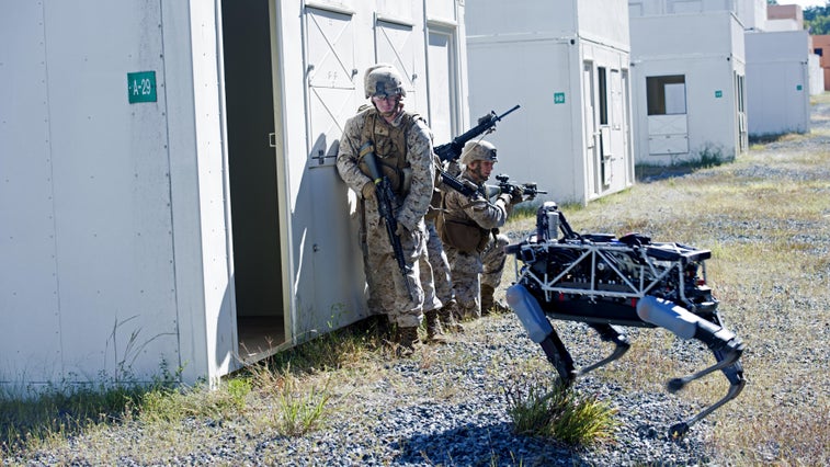 The Marine Corps wants an ‘R2D2’ robot for every squad