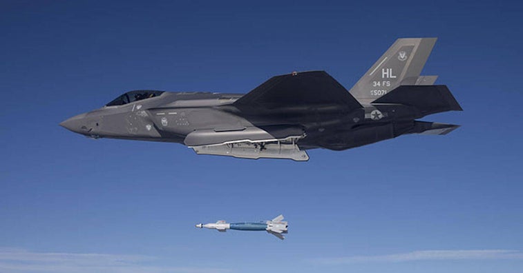 This is how the US military is training its F-35 pilots to fly through Russian air defenses