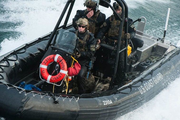 Coast Guard commandos guarding Trump, deployed to Med
