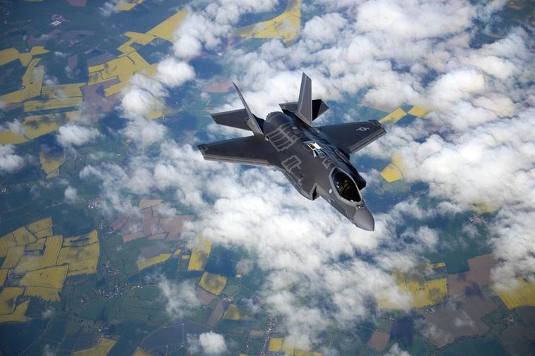 This is how the US military is training its F-35 pilots to fly through Russian air defenses