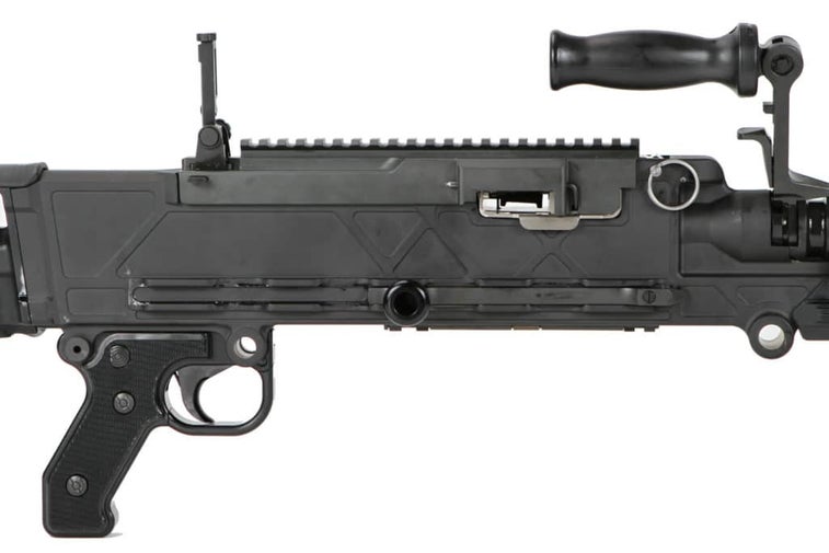 This sniper rifle company is trying to lighten the M240 medium machine gun