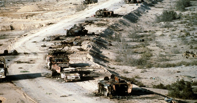 The 1991 Gulf War ‘Highway of Death’ could still keep killing