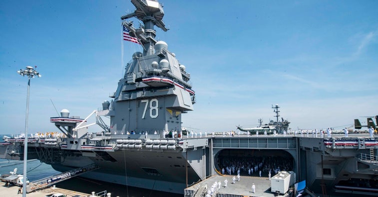 The 8 new ships the Navy commissioned this year