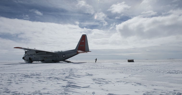 These are the airmen who fly to the coldest places on Earth