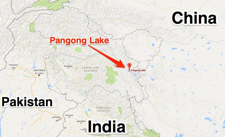 Video shows Chinese and Indian troops throwing rocks at each other on the border