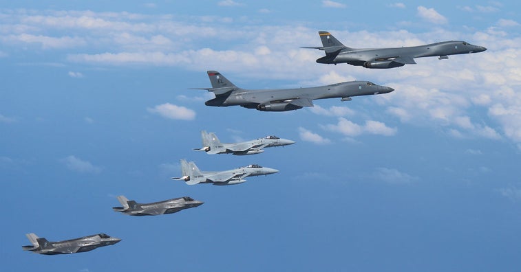 The US just sent supersonic bombers to the Korean peninsula
