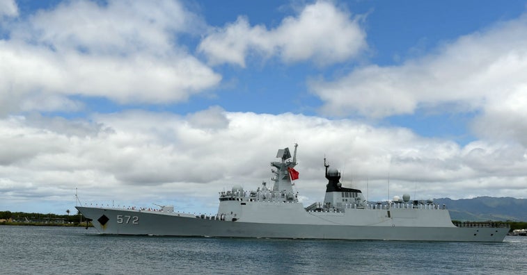 This is China’s next-generation destroyer