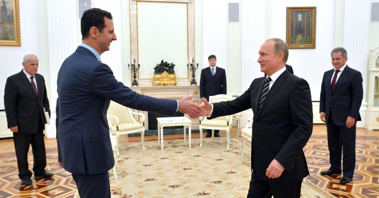 Russia just inked a deal that lets its air force stay in Syria for the next 49 years
