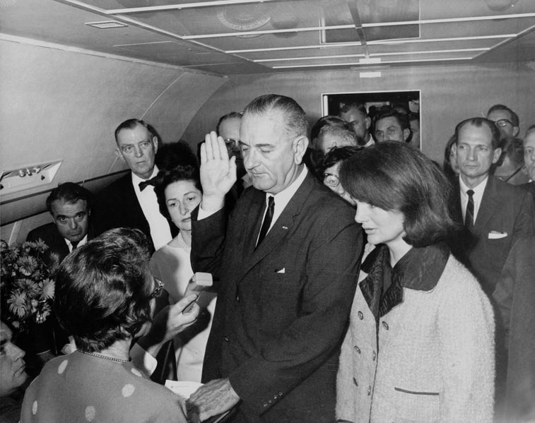 President Johnson’s naked press conference and 5 historic events from the first Air Force One