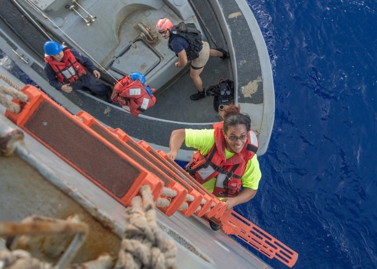 The Navy just rescued two Americans lost at sea (and their dogs)