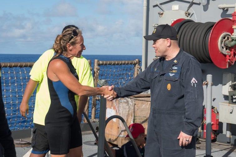 The Navy just rescued two Americans lost at sea (and their dogs)