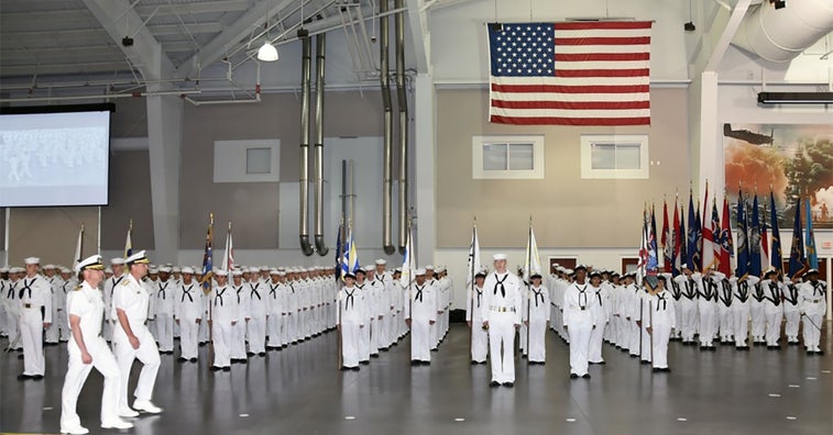 Navy recruits now test their fitness before shipping out