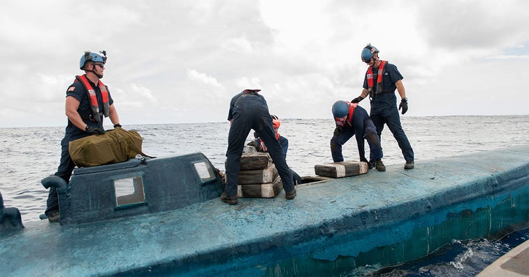 These narcos are going old school with their latest drug smuggling vessels