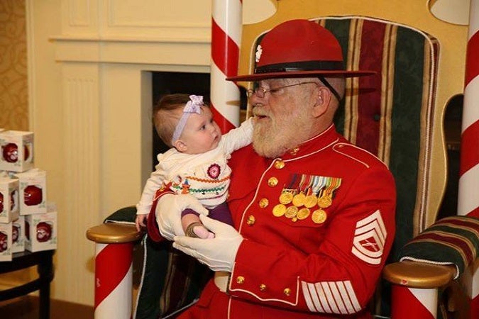 This bearded Marine brings joy to the Corps