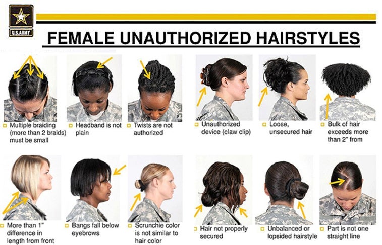 4 most annoying regulations for women in the military