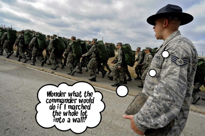 11 things screaming drill sergeants are actually thinking