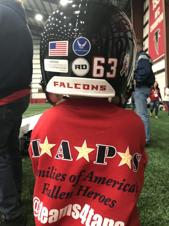 NFL Falcon is sending military widow and son to the Super Bowl