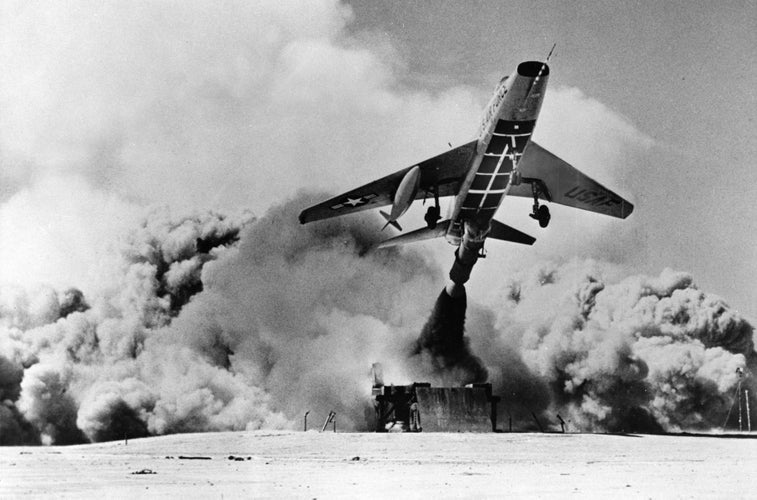 What happens when you put a rocket on a Starfighter?