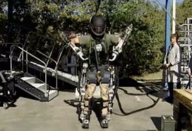 The military is closing in on powerful exoskeleton technology