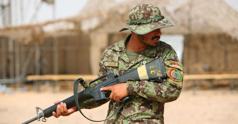 There’s now a criminal review into the Afghan army’s combat uniform program
