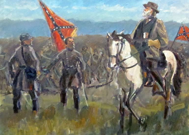 Painting of Robert E. Lee