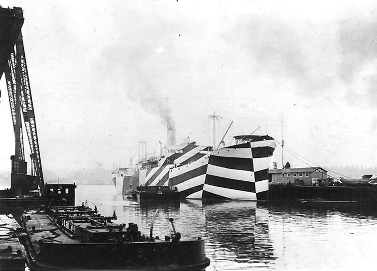 The story behind dazzle ships, the Navy’s wildest-ever paint job
