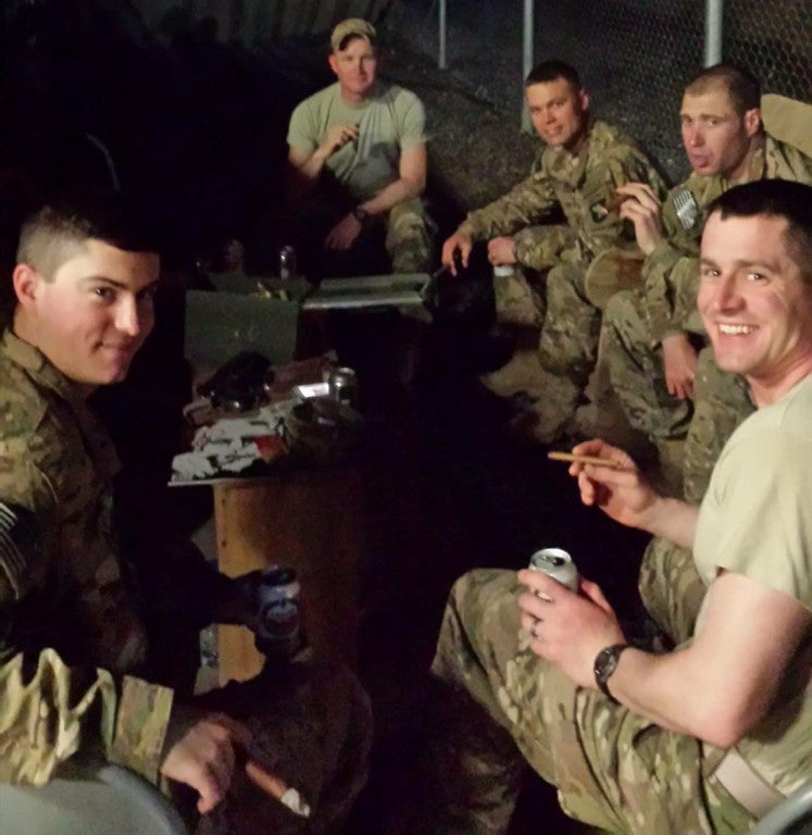 Cigars for Warriors brings moments of luxury to deployed troops